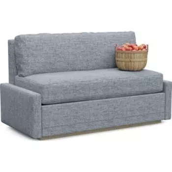 Диван кухонный Смарт Малье со спальным местом серая рогожка (СА0011285918)