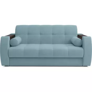 Диван Mebel Ars Аккордеон Барон №3 (голубой Luna 089)