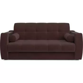 Диван Mebel Ars Аккордеон Барон №3 (велюр шоколад HB-178 16)