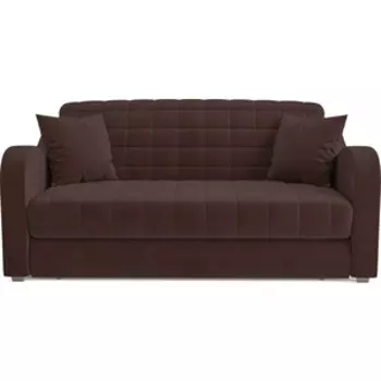 Диван Mebel Ars Аккордеон Барон №4 (велюр шоколад HB-178 16)