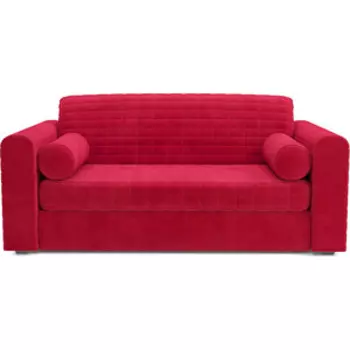 Диван Mebel Ars Аккордеон Барон №5 (Красный кордрой)