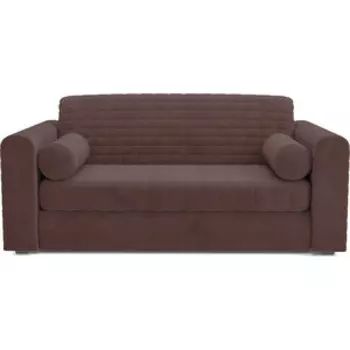 Диван Mebel Ars Аккордеон Барон №5 (велюр молочный шоколад НВ-178 13)