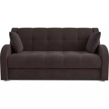 Диван Mebel Ars Аккордеон Барон (коричневый кордрой)