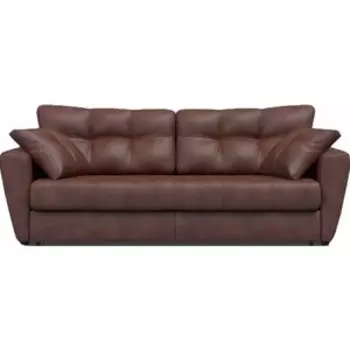Диван Mebel Ars Амстердам экокожа шоколад ПБ