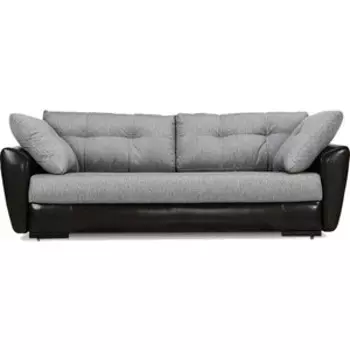 Диван Mebel Ars Амстердам - рогожка серая ПБ