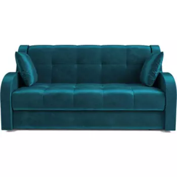 Диван Mebel Ars Диван Аккордеон Барон (бархат сине-зеленый star velvet 43 black green)