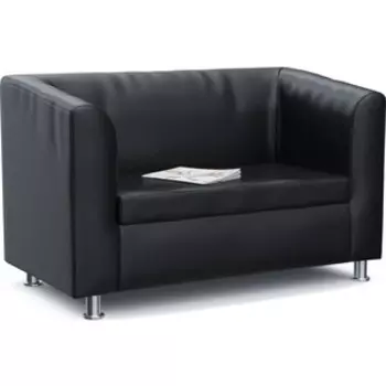 Диван офисный Смарт Мишель black