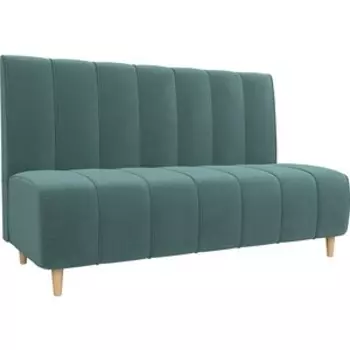 Диван прямой АртМебель Ральф велюр бирюза