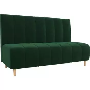 Диван прямой АртМебель Ральф велюр зеленый