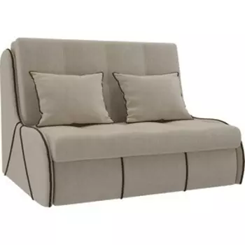 Диван прямой АртМебель Риттэр микровельвет бежевый