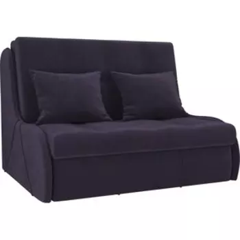 Диван прямой АртМебель Риттэр велюр фиолетовый