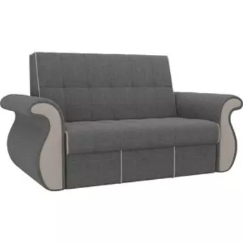 Диван прямой АртМебель Родос рогожка серый бежевый