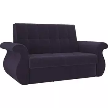 Диван прямой АртМебель Родос велюр фиолетовый