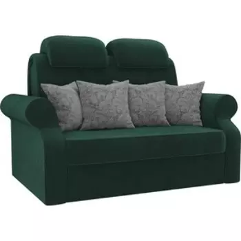 Диван прямой АртМебель Софт велюр зеленый