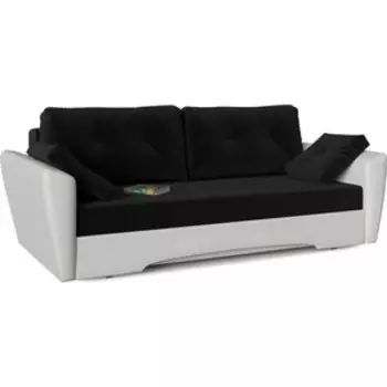 Диван прямой Смарт Амстердам Классик black еврокнижка (СА0381328806)