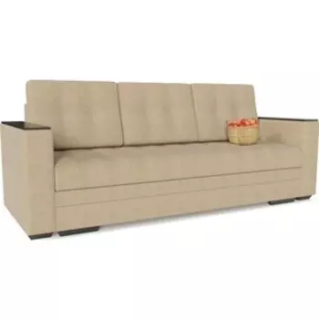 Диван прямой Смарт Атланта Beige без стола еврокнижка (А0141320446)