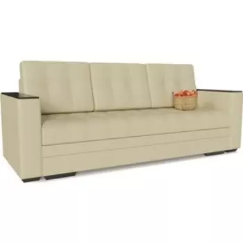 Диван прямой Смарт Атланта Cream без стола еврокнижка