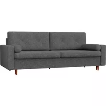 Диван прямой Смарт Белфаст рогожка серый (А0071343560)