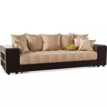 Диван прямой Смарт Дубай Beige еврокнижка
