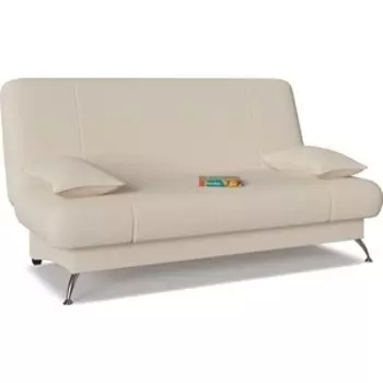 Диван прямой Смарт Лион Эконом Вайт книжка (СА0381271991)