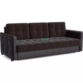 Диван прямой Смарт Лофт Браун еврокнижка (А0381371878)
