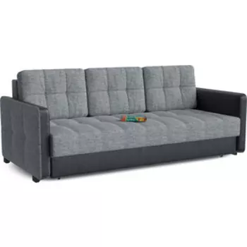 Диван прямой Смарт Лофт Дарк Грей еврокнижка (А0381371875)