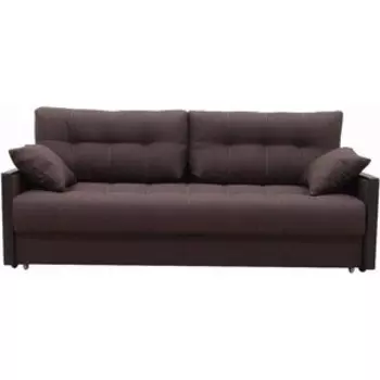 Диван прямой Смарт Мадрид браун еврокнижка (А0141285195)