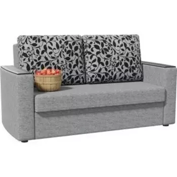 Диван прямой Смарт Майами (Дубай) серая рогожка (СА0011285885)