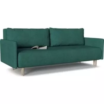 Диван прямой Смарт Mille 06 3-х местный с подлокотниками еврокнижка (А2491530057)