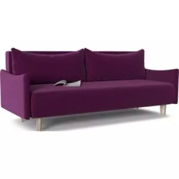 Диван прямой Смарт Mille Smail 04 с подлокотниками еврокнижка (А2491529611)