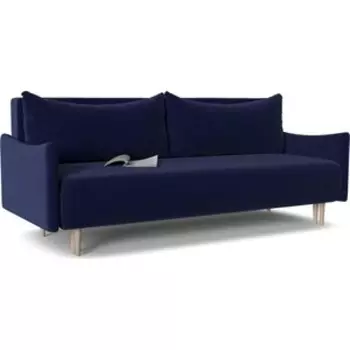 Диван прямой Смарт Mille Smail 06 с подлокотниками еврокнижка (А2491529613)