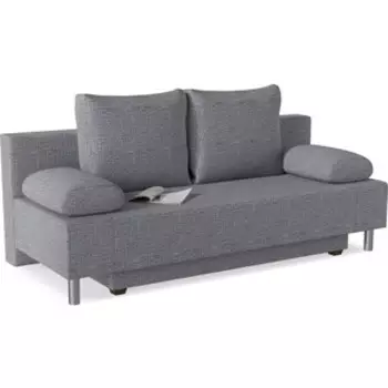 Диван прямой Смарт Парма (Мадрид) Грей еврокнижка (СА0381284593)