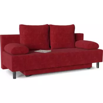 Диван прямой Смарт Парма (Мадрид) Red 2 еврокнижка (CA0381475935)
