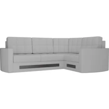 Диван угловой АртМебель Белла правый - легенда белый