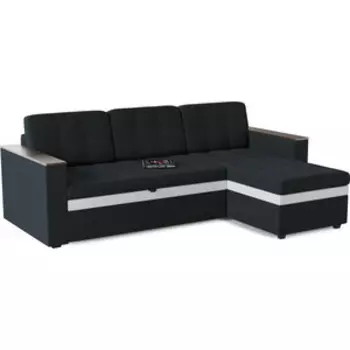 Диван угловой Смарт Атланта (Атлантик) Dark blue без стола дельфин правый (А0381475943)