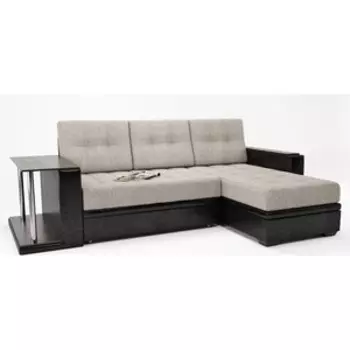 Диван угловой Смарт Атланта (Атлантик) Лаунж Астер со столом дельфин правый (А0011271954)