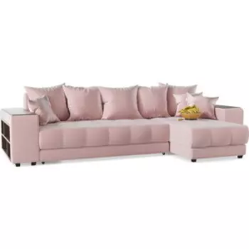 Диван угловой Смарт Дубай Flamingo еврокнижка правый (А1881472391)