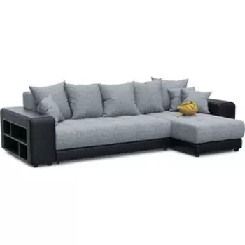 Диван угловой Смарт Дубай gray еврокнижка правый (А0011285688)