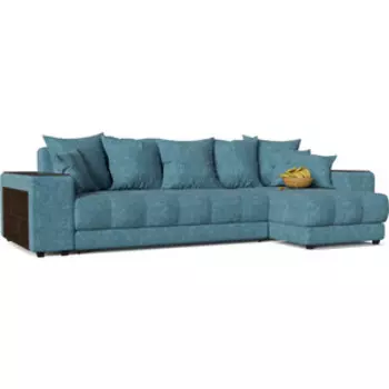 Диван угловой Смарт Дубай Mint еврокнижка правый