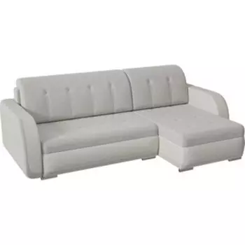 Диван угловой Смарт Генри (Агата) Grey еврокнижка правый (А0011420204)