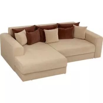 Диван угловой Смарт Мэдисон вельвет левый