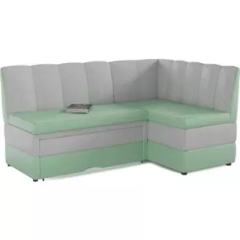 Диван угловой Смарт Марта 8 Mentol Дельфин правый (А0681484709)