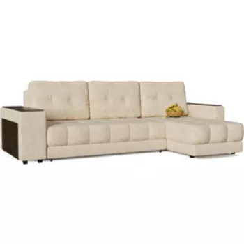 Диван угловой Смарт Милан (Брюссель) Ivory еврокнижка правый (СА0681472928)