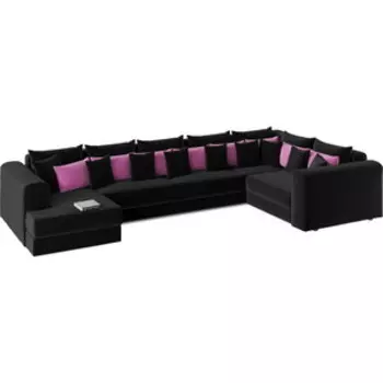 Диван угловой Смарт Мэдисон 2 вельвет, П-образный (А0031357274)