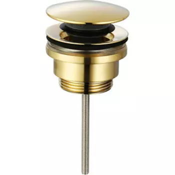 Донный клапан AQUAme click-clack glossy gold (AQM7003GG)