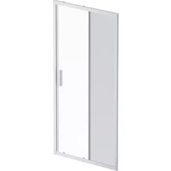 Душевая дверь Am.Pm Gem 100х195 прозрачная/тонированная, матовый хром (W90G-100-1-195MG)