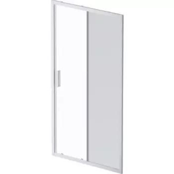 Душевая дверь Am.Pm Gem 110х195 прозрачная/тонированная, матовый хром (W90G-110-1-195MG)