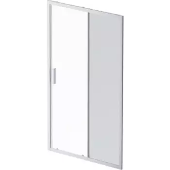 Душевая дверь Am.Pm Gem 120х195 прозрачная/тонированная, матовый хром (W90G-120-1-195MG)