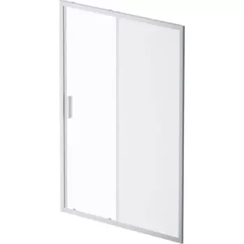 Душевая дверь Am.Pm Gem 140х195 прозрачная/матовая, матовый хром (W90G-140-1-195MM)