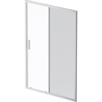 Душевая дверь Am.Pm Gem 140х195 прозрачная/тонированная, матовый хром (W90G-140-1-195MG)
